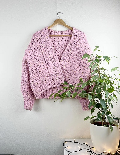 Funfetti Bomber Cardigan