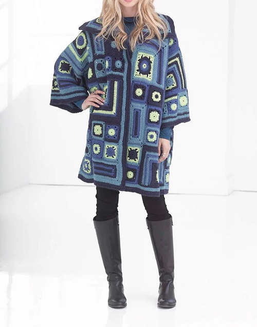 Patchwork Car Coat Pattern