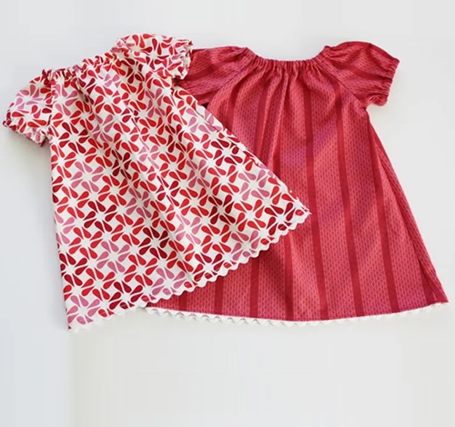 lovely Baby Frock Free Sewing