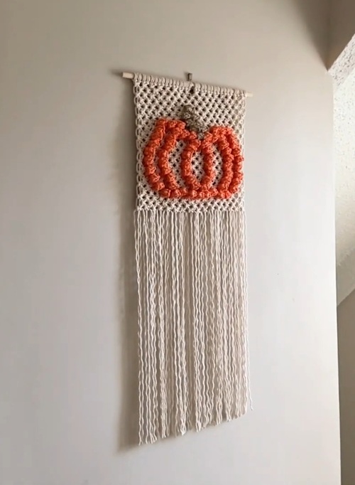 macrame fall wall hanging free patterns
