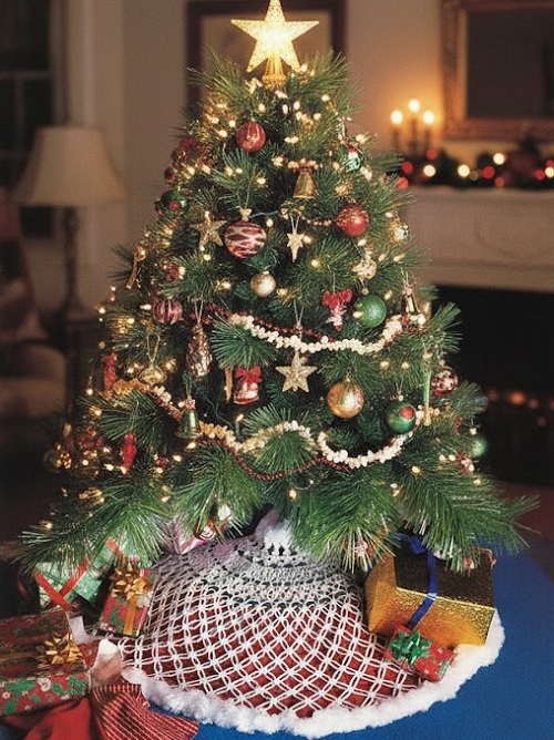 Christmas Macrame Tree Skirt