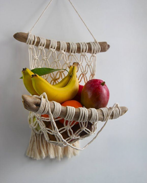 Macrame Fruit Hammock Free Patterns 1