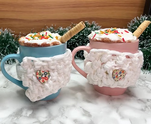 DIY MACRAME Mug Cozy