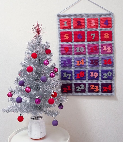 crochet advent calendar