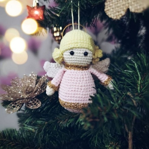 Little crochet angel free pattern