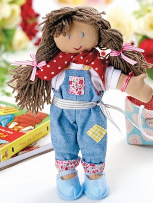 Boho rag doll
