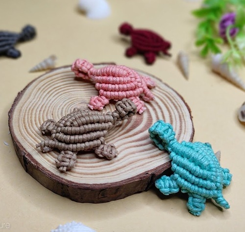 lovely Macrame Animal Toy Free Patterns