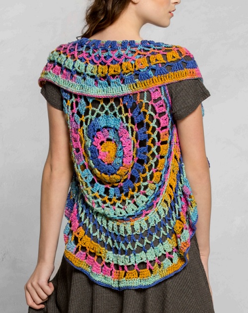 Crocus Mandala Vest