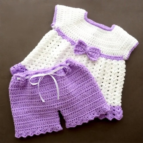 Angel Dress-Pants Baby Set