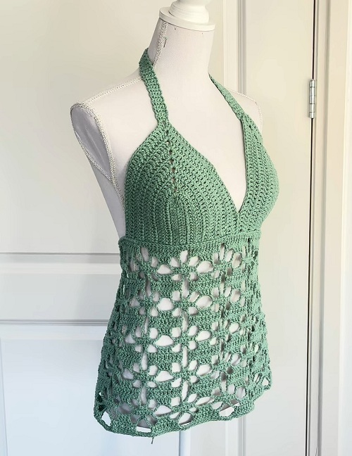 Crochet Bralette top large bust