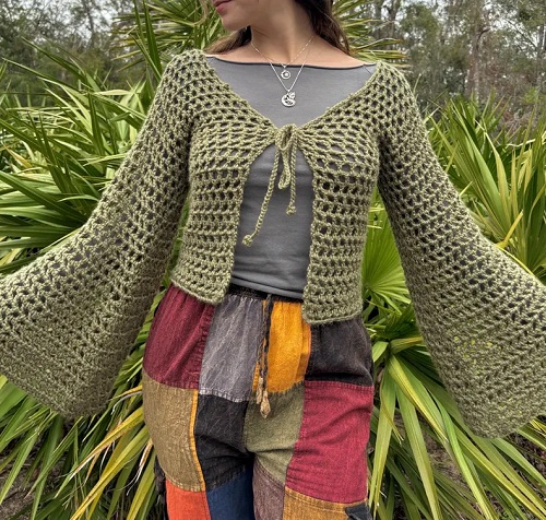 Fairy Cardigan Crochet Pattern