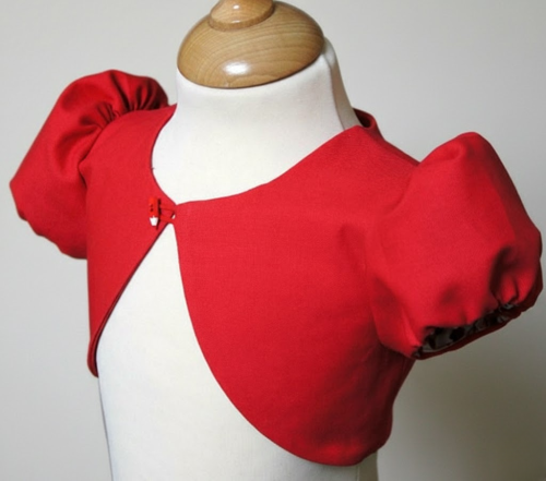 Baby Bolero Free Sewing Patterns 1