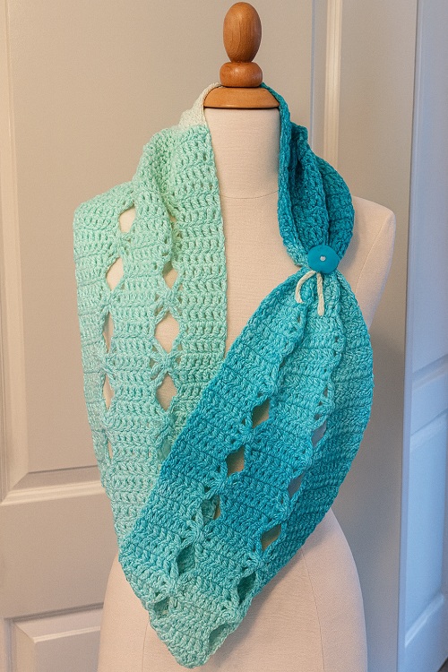 The Healing Butterfly Scarf Crochet Pattern