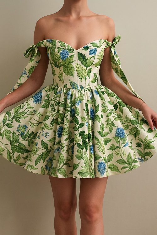 Sew a Flouncy Corset Dress