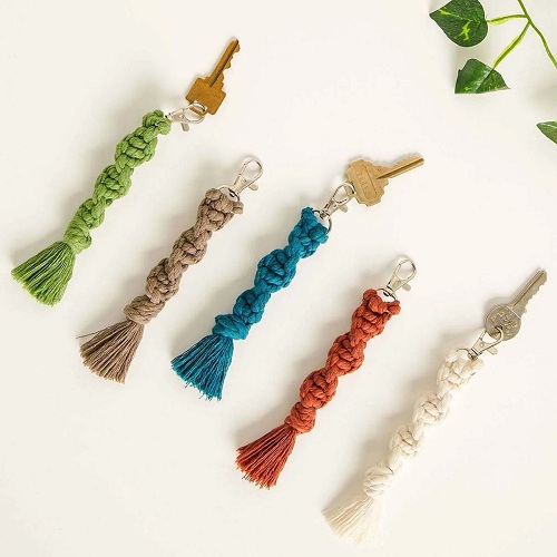 Macrame Keychain Pattern Free Download