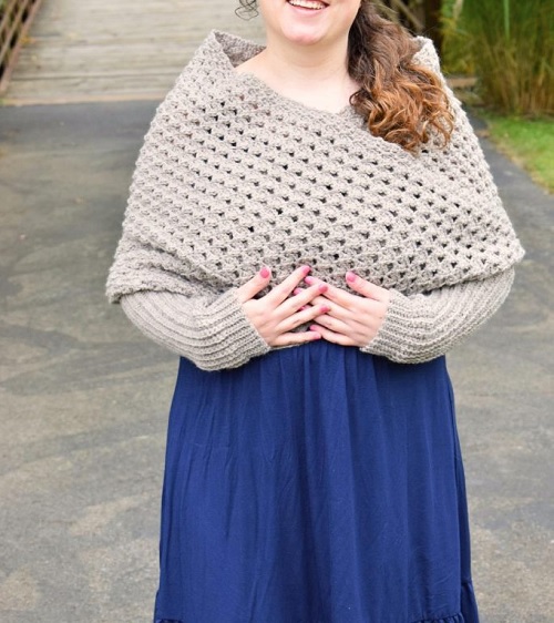 Crochet Your Own Sweater Scarf with This Easy Pattern