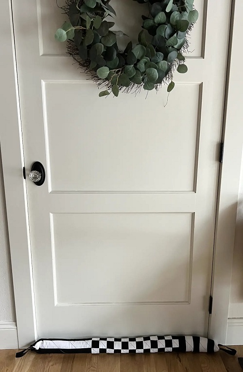 DIY Door Draft Stopper: Easy Sewing Project
