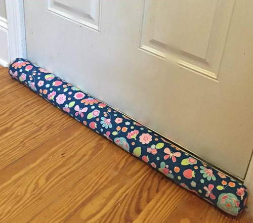 How to Make a Door Draft Stopper