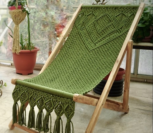 Macrame Lounge Chair Free Patterns 8