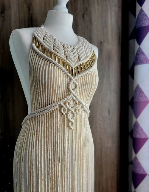 Macrame Maternity Dress Free Patterns 6