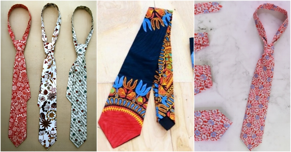 Pattern For Necktie 8 Man Necktie Free Sewing Patterns - Hello Lidy