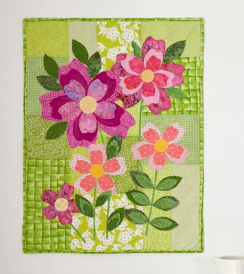 Free Sewing Flower Wall Hanging Pattern