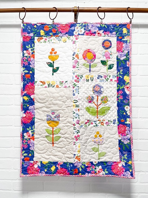 Nana's Flower Garden Wall Hanging Pattern (Free Download)