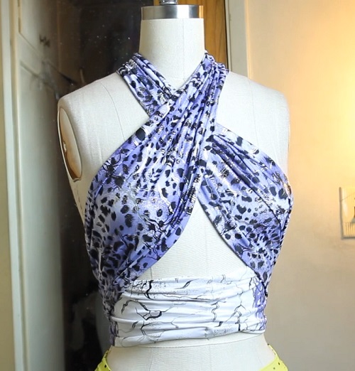 Summer Wrap Top Free Sewing Patterns 4