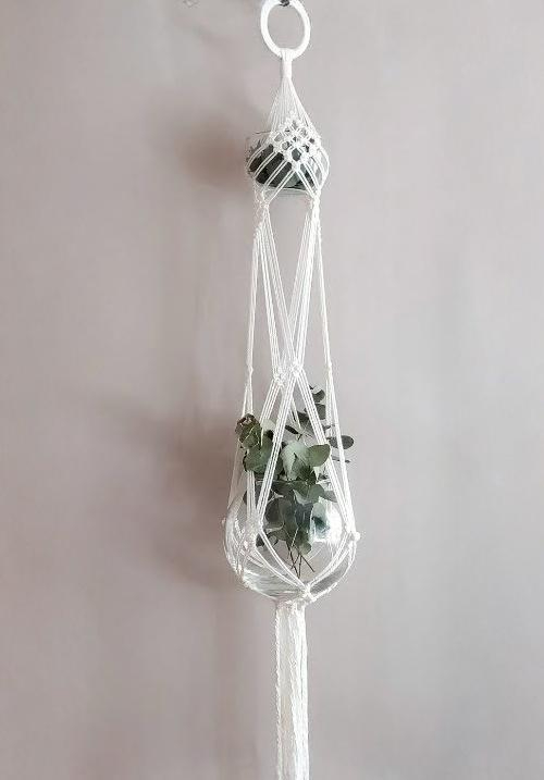 Tiered Macrame Plant Hanger Free Patterns 5