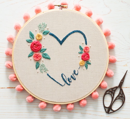 Valentine's Day Gift Free Embroidery Patterns 6