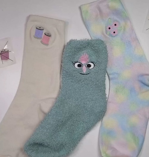 Simple Sock Embroidery: A quicky and easy project using ANY Embroidery Machine