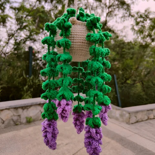 Wisteria Flower Crochet Kit