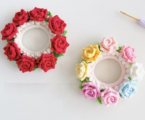 尖角玫瑰发圈:百变千针,意如既往