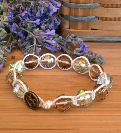 Shambala Macrame Bracelet