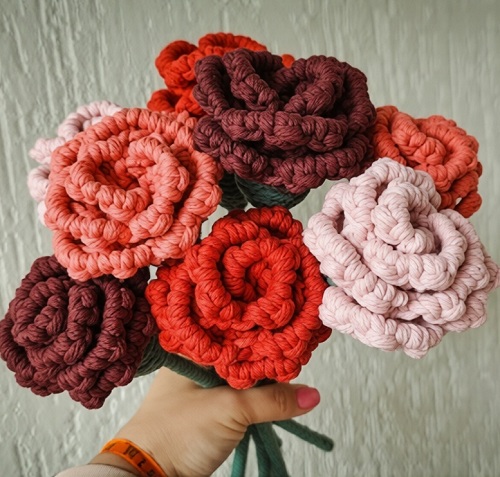 Macramé Rose | Step by Step Tutorial