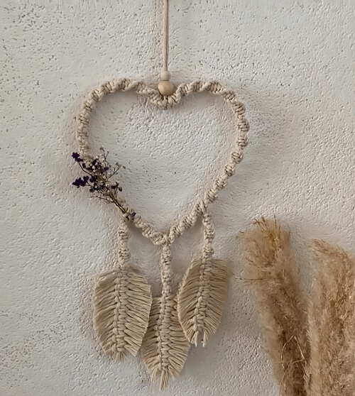 Macrame Heart Mother's Day Gift: Easy and Fun DIY
