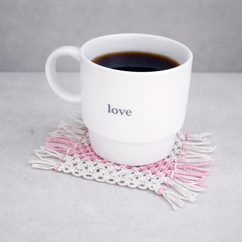 Mother's Day Coaster | DIY Macrame