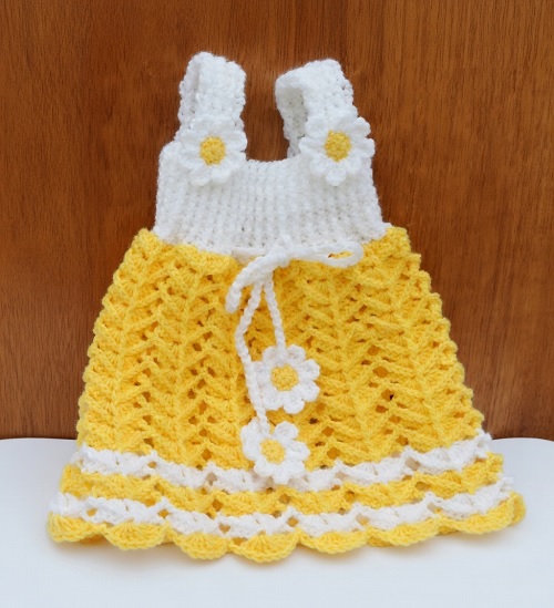 🧶DAISY Crochet Newborn Gown 👗 Beginners Guide (Baby's Girl Set)