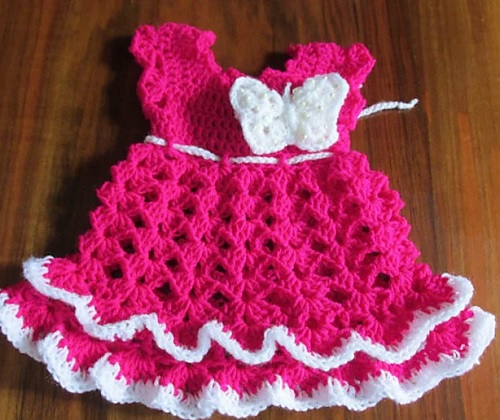 Butterfly baby dress