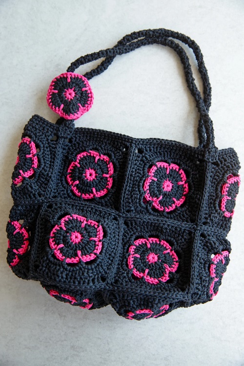 african-flower-granny-square-handbag