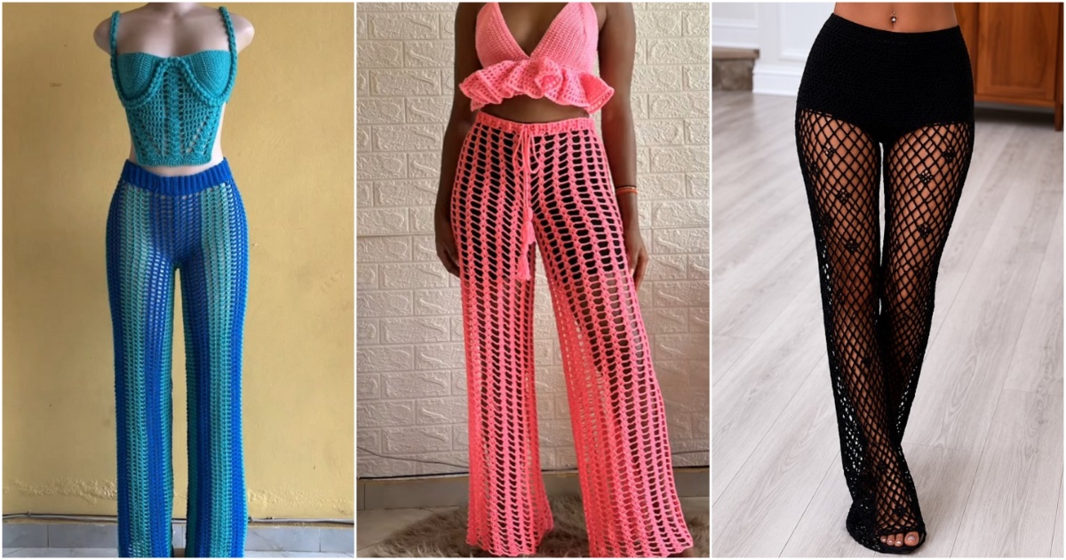7 Crochet Beach Pants Free Patterns - Hello Lidy