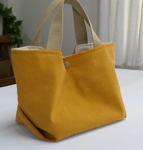 DIY Small Tote Bag in 5 minutes