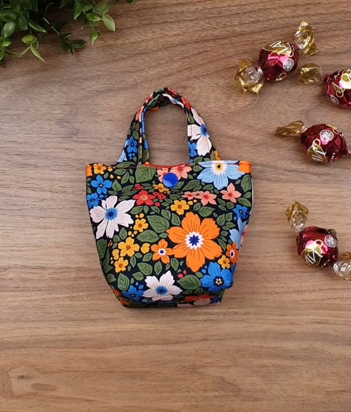 Tiny Tote Bag easily in just 4 minutes