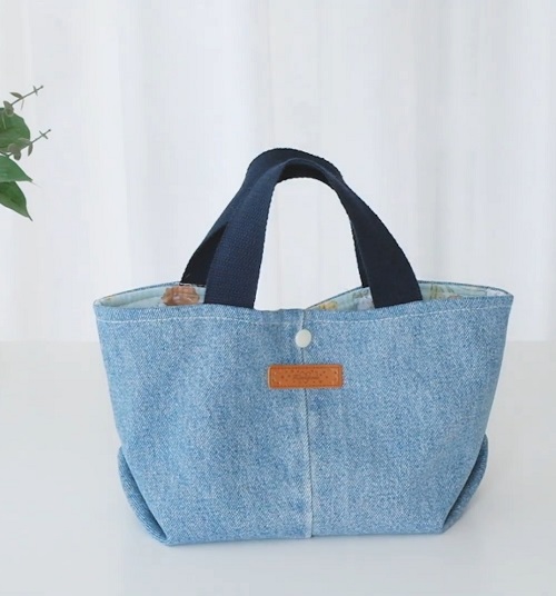 small tote bag in 5 minutes