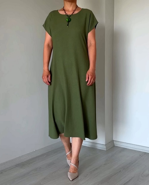 5 Minute sewing dress