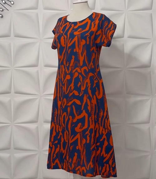 5 Minute sewing dress