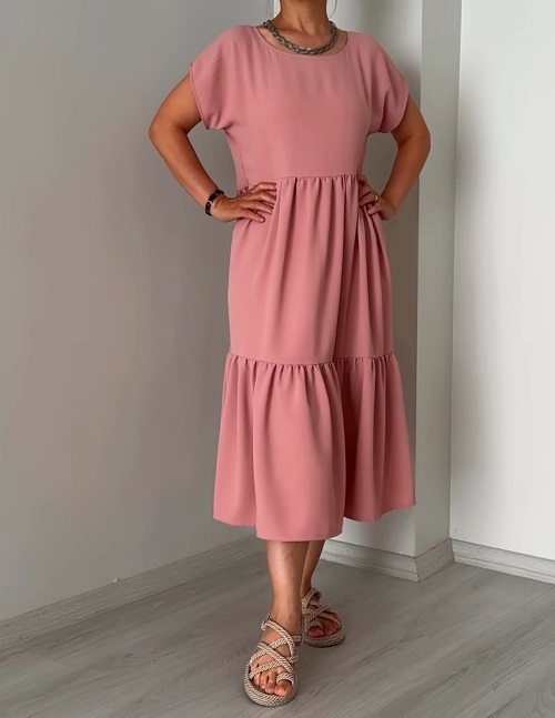 5 Minute sewing dress