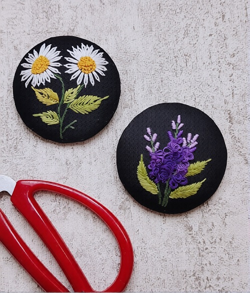 Embroidered Brooch Hand Embroidery For Beginners