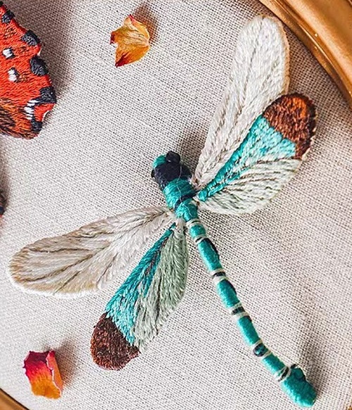 Embroidery Brooch