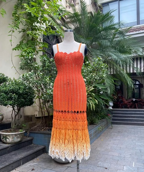 drop waist dress